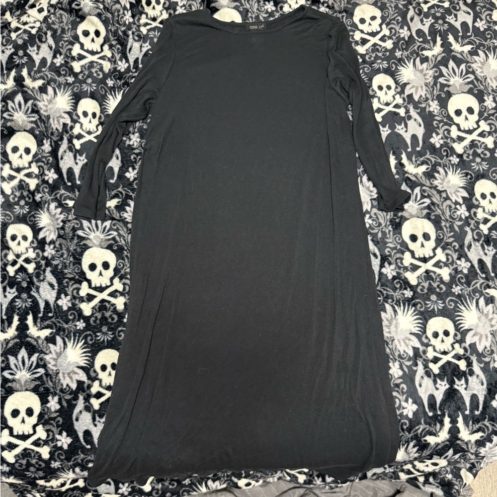 J. Jill Black Long Sleeve Dress